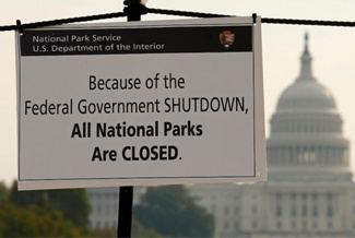 Government shutdown image for blog